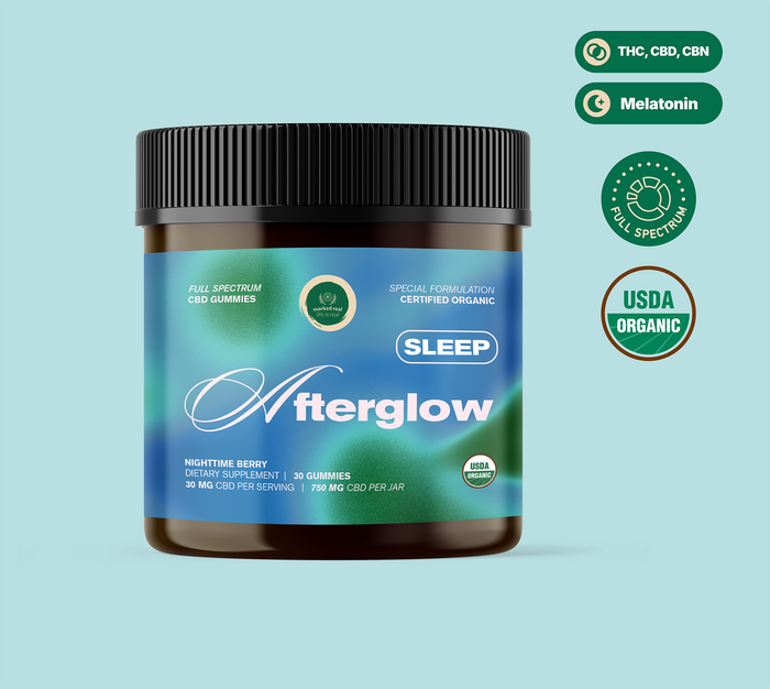 Afterglow - Organic Sleep Gummies with CBD, THC, CBN & Melatonin
